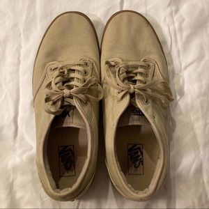 Authentic Vans Low Top Khaki Tan SZ 13